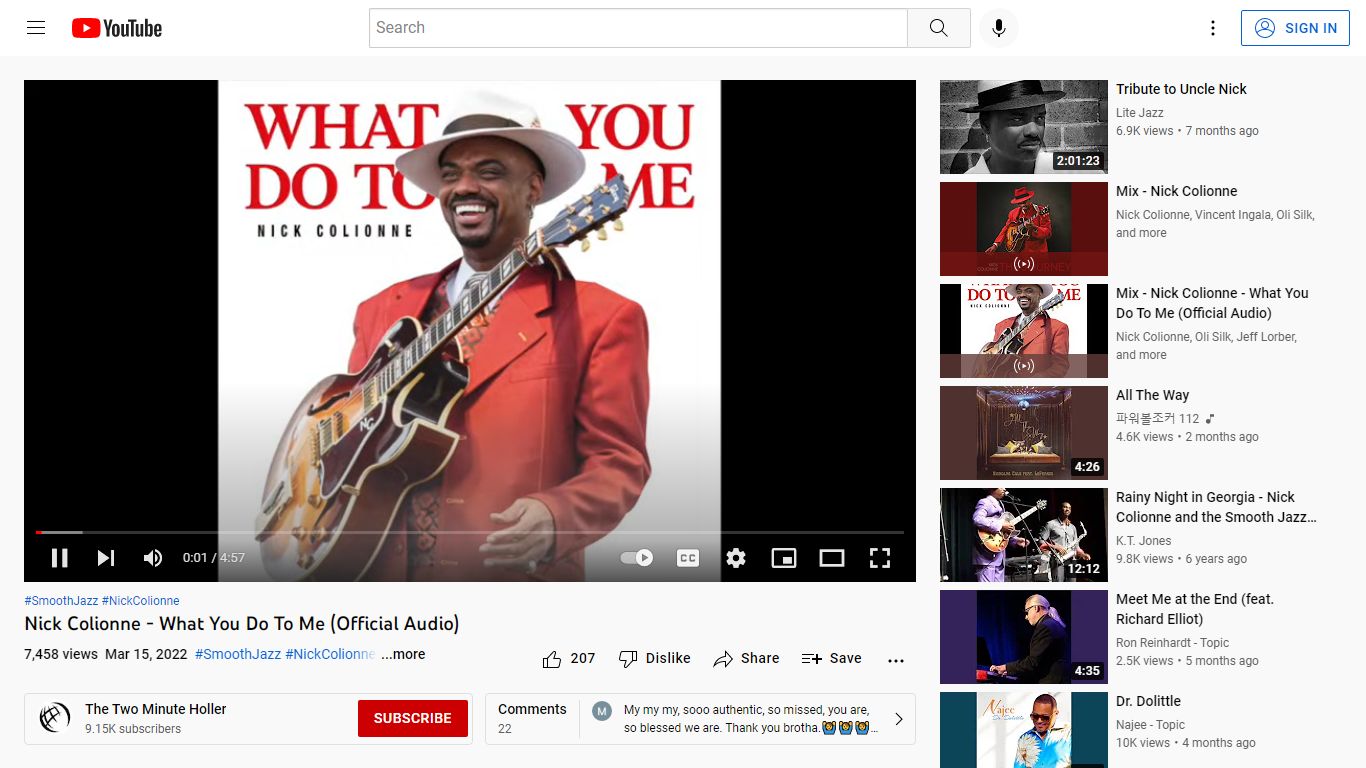 Nick Colionne - What You Do To Me (Official Audio) - YouTube